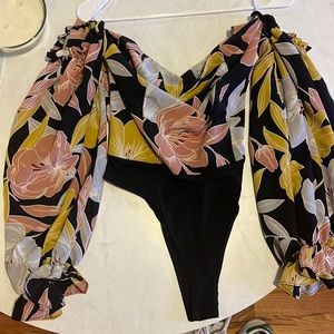 Lulus long sleeve body suit